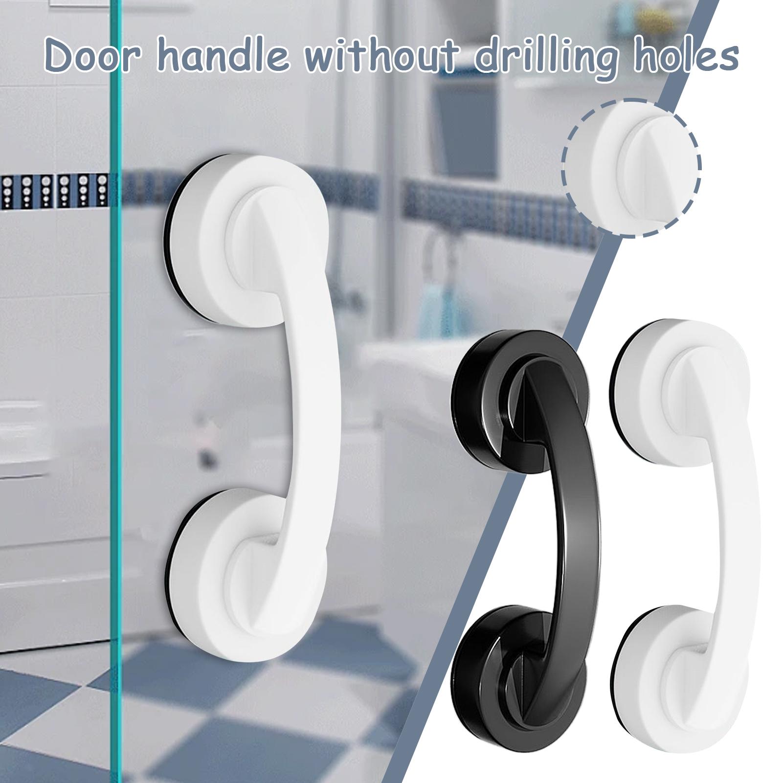 Glass Door Hinge - Suction Cup Handles for Shower Glass