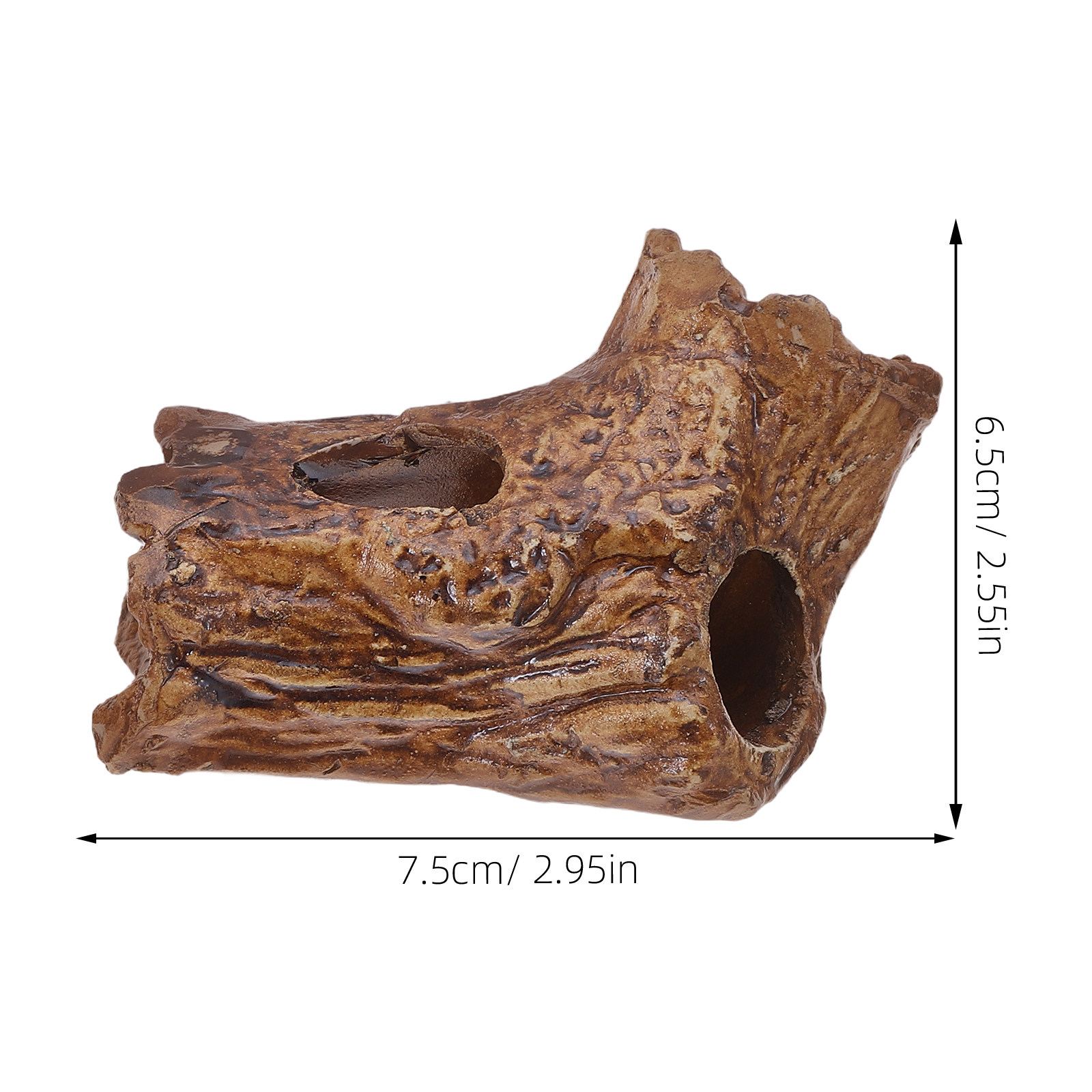 2 Pcs Fish Tank Aquarium Hide  - Hide Cave Ceramic 评论和价格