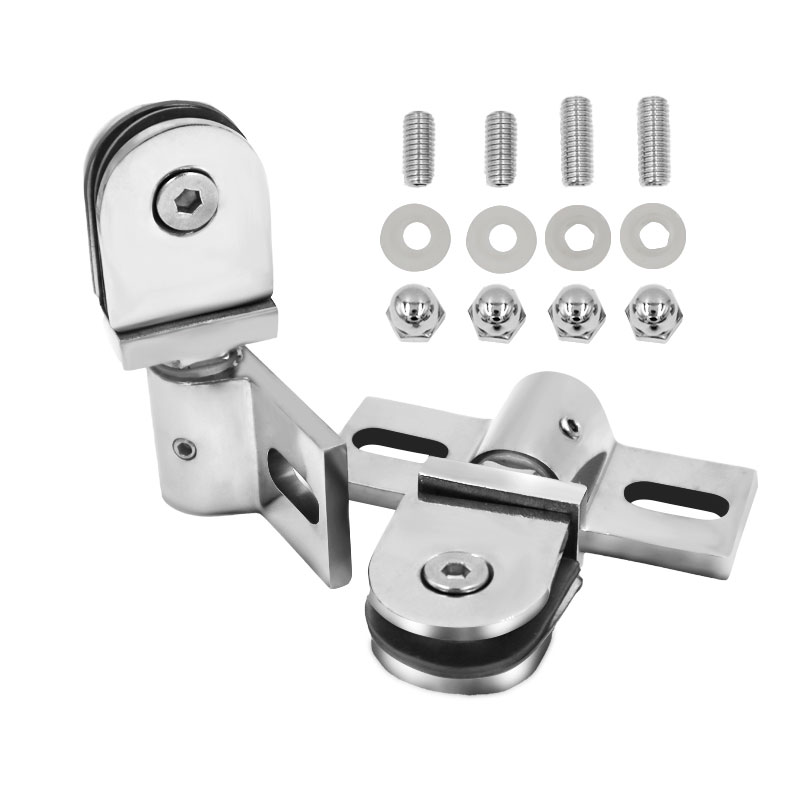 Bathroom Glass Door Clip/Clamp - Glass Door Hinge 评论和价格