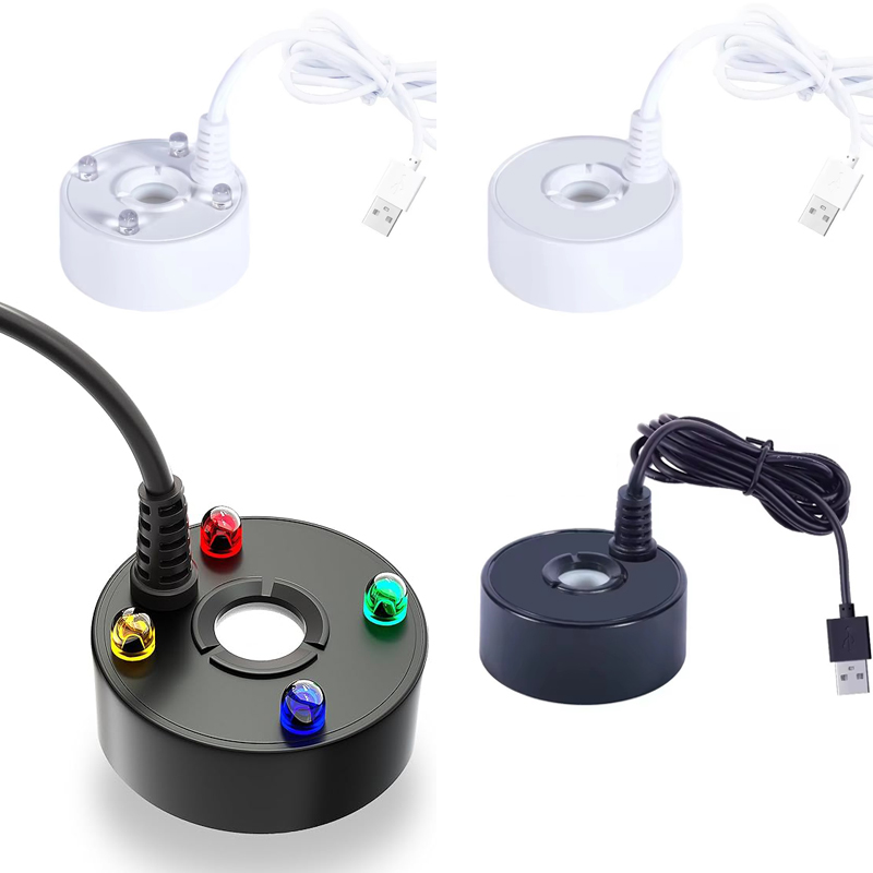 USB 4LED Ultrasonic Mist Maker - Terrarium Fogger Ultrasonic 评论和价格
