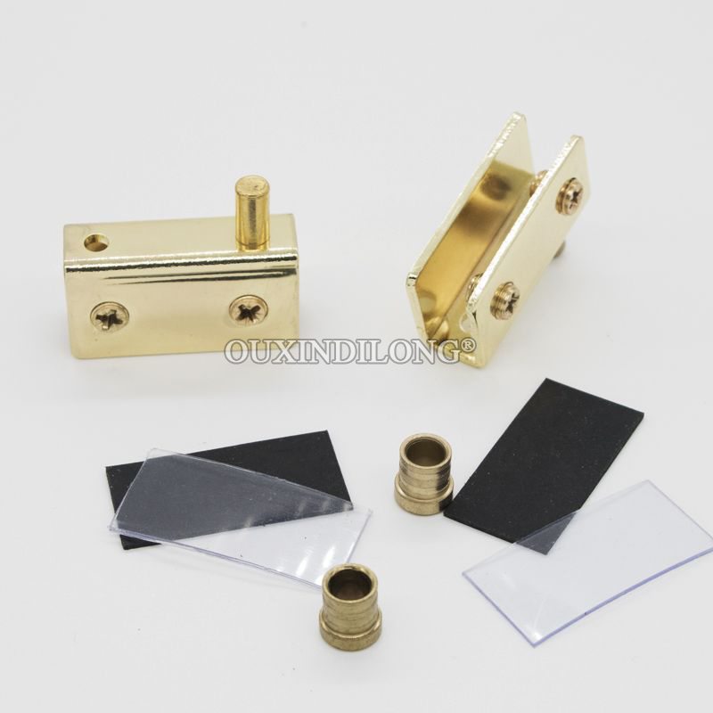 Brand New 10Pairs Stainless St - Glass Door Hinge 评论和价格