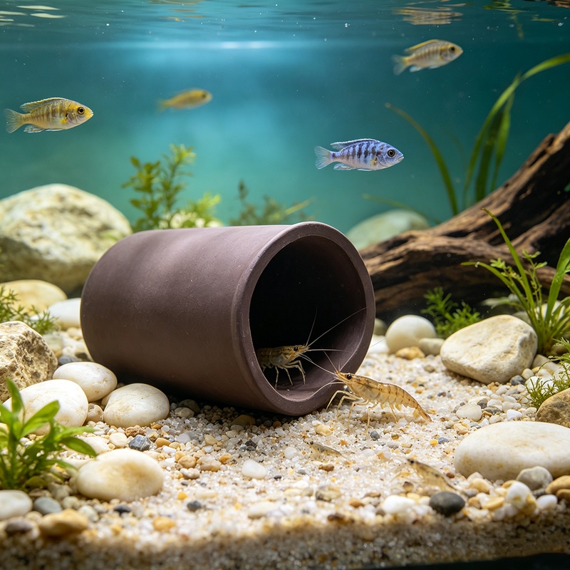 New Fish Tank Cave Aquarium Sh - Hide Cave Ceramic 评论和价格