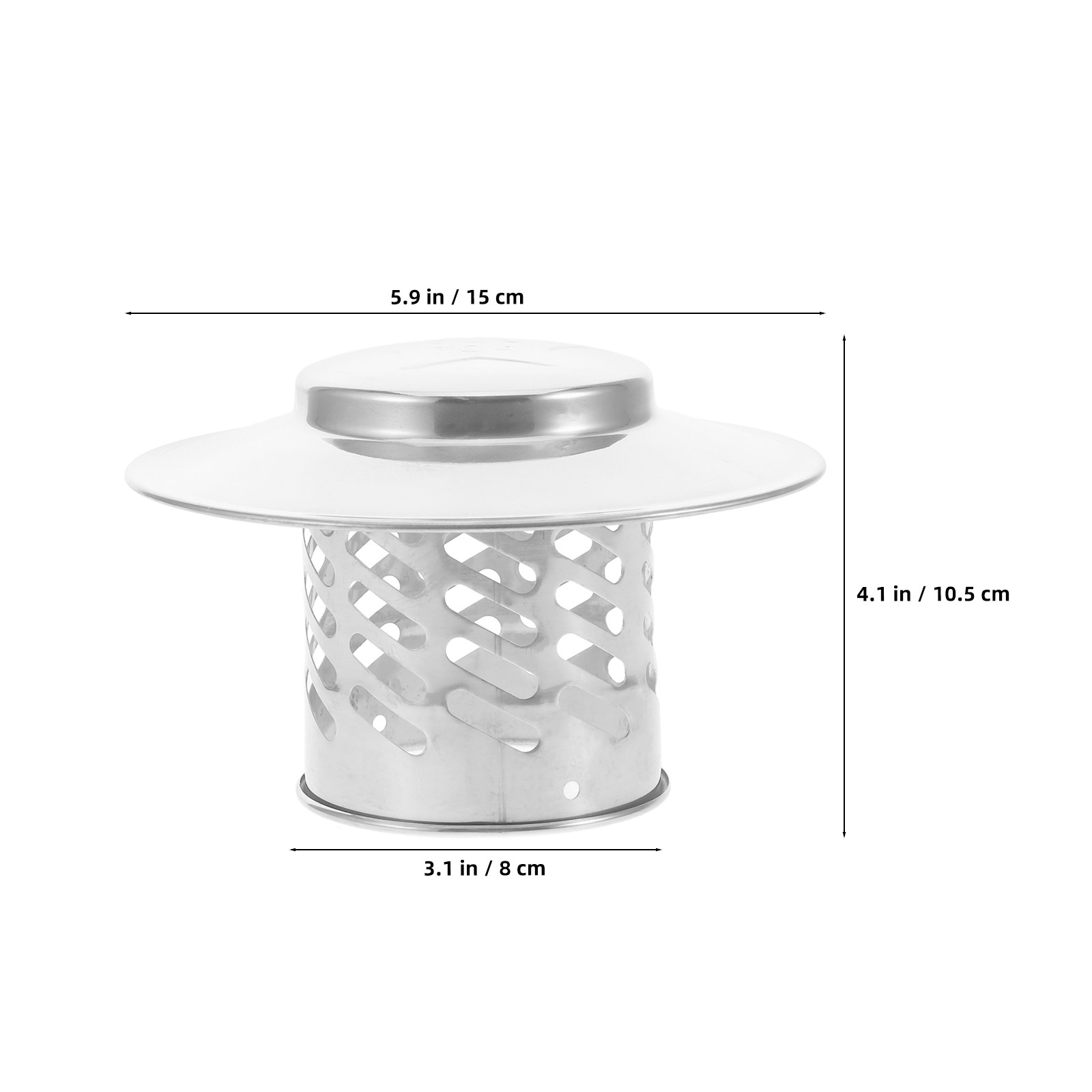 2Pcs Stainless Steel Chimney C - Screen Top Mesh 评论和价格