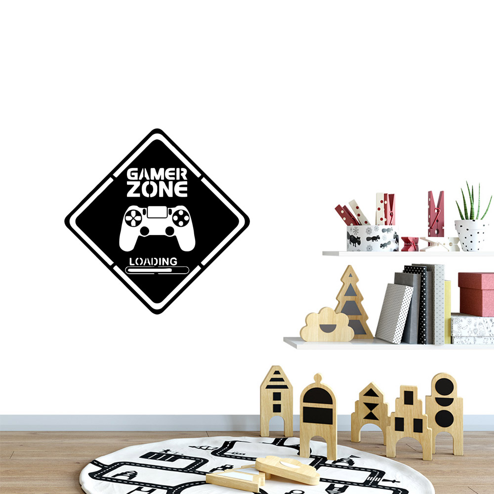 1pc Gamer Wall Art Decal For K - Glass Door Hinge 评论和价格